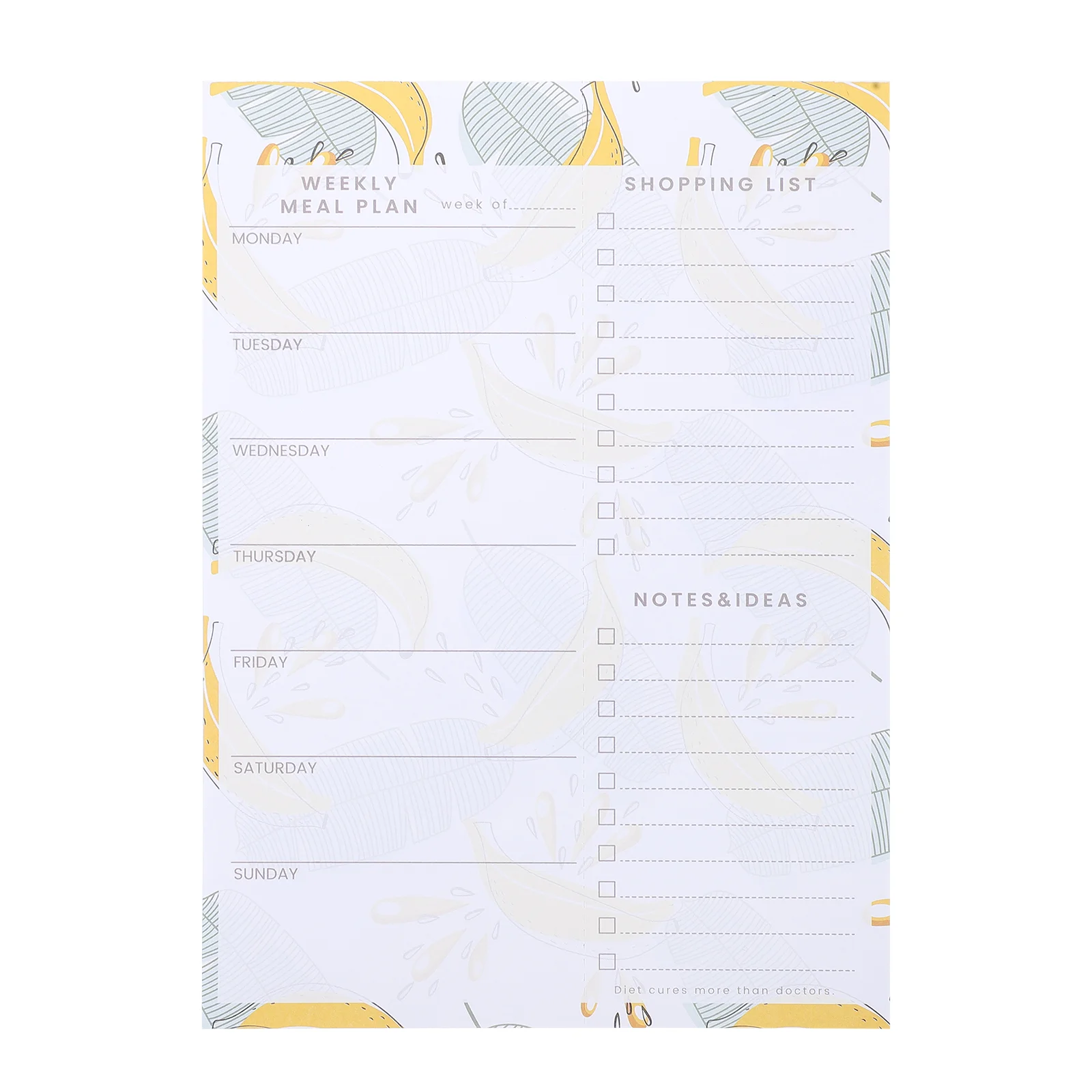 Magnetic Notepad Schedule Desk Fridge Whiteboard Shopping List Paper Refrigerator