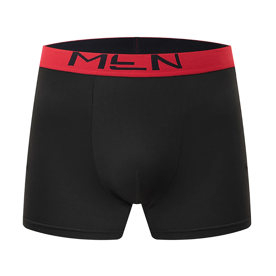 5/10-teiliges Set saisonale modische Herrenunterwäsche, flache Eckhose, bequem, Übergröße, Farbe, Herren-Shorts mit elastischer Taille – Detail 20