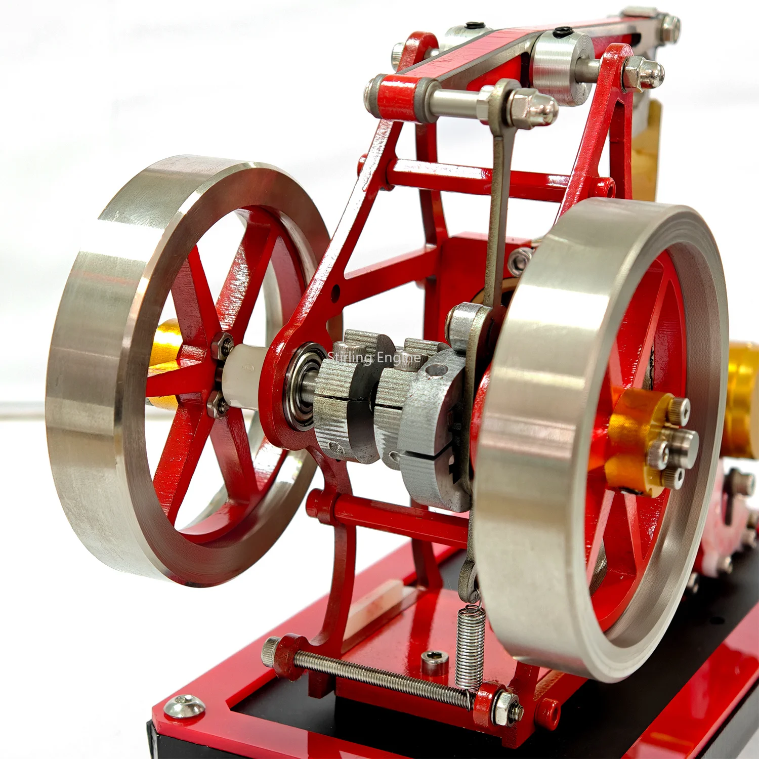 

Stirling Engine Fire Suction Stainless Steel Can Start Steam Power Science Education Teaching Prop Toy Gift Collection Ornaments