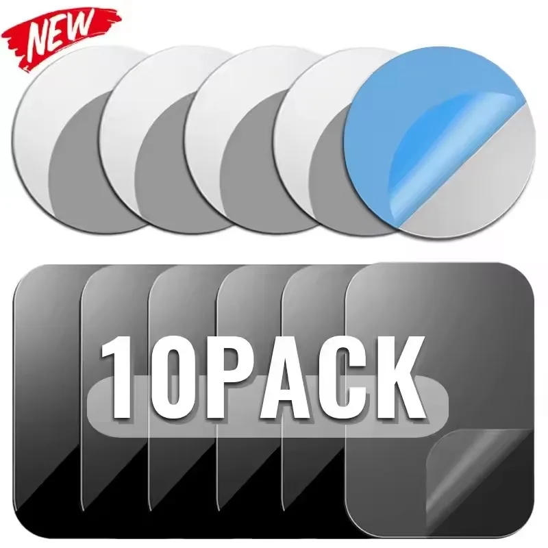 

5/10 шт. магнитная металлическая пластина, диск, автомобильный держатель для телефона, наклейки, магнитная наклейка для планшета, мобильного телефона, автомобильная подставка, крепление