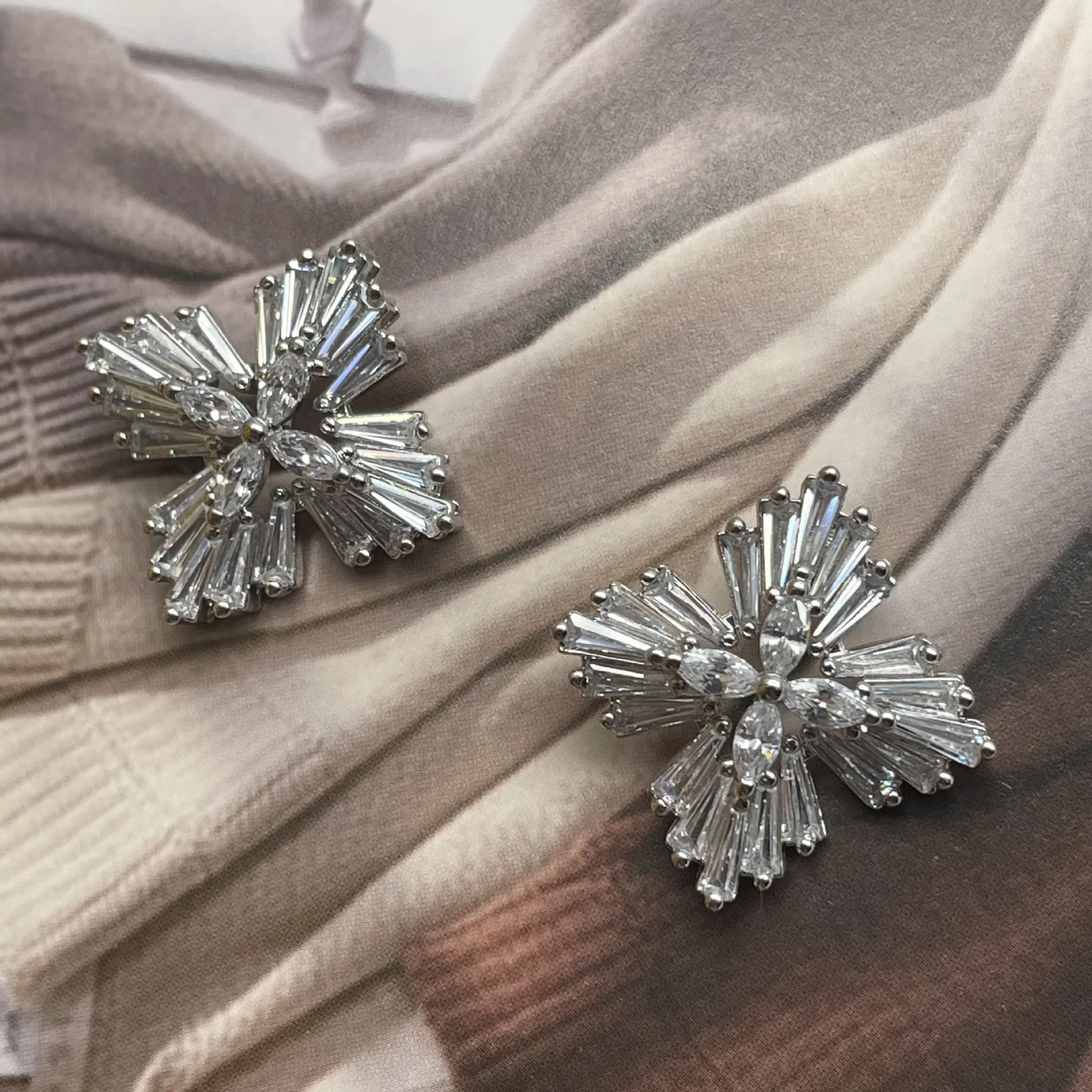 5 قطعة/الوحدة أزرار الزركون العشب لامعة للنساء ، معطف ، معطف ، سترة ، زر معدني عرقوب ، الملابس #3