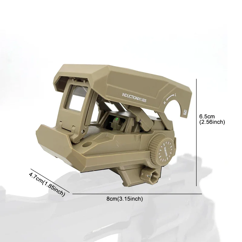 viewfinder for gel ball blaster toy gun, abs plastic