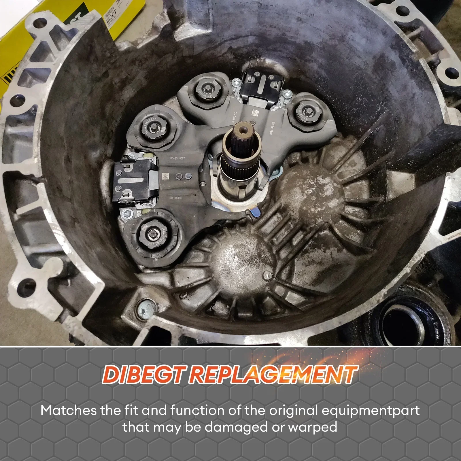 Transspeed novo kit de garfo de liberação de embreagem de transmissão 6dct250 dps6 com rolamento separado ca6z7515j ca6z7515k para ford focus fiesta