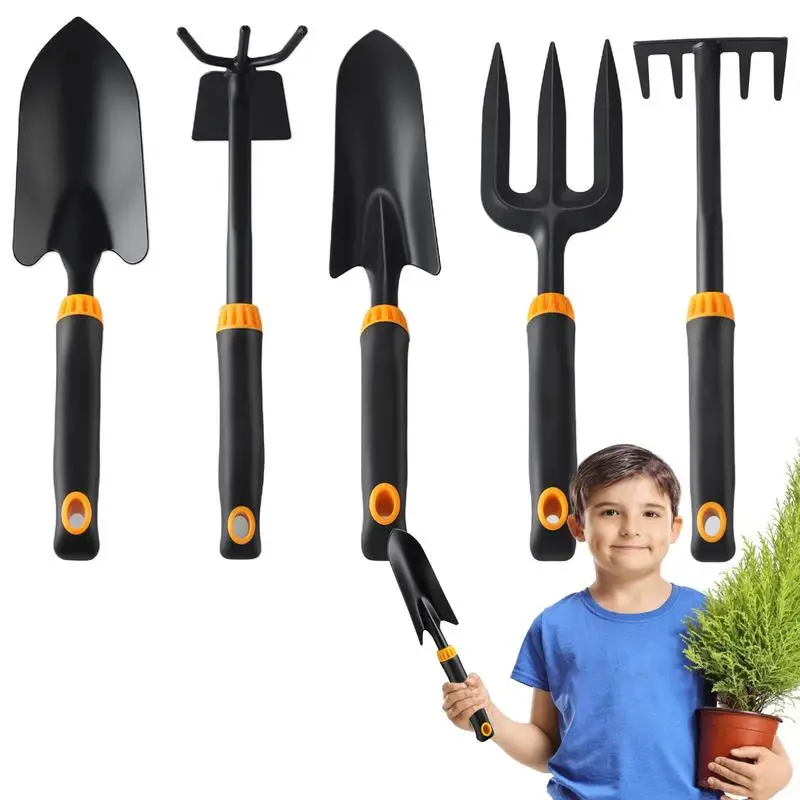 

Garden Shovels 5 Pieces Garden Trowels Home Trowel Gardening Tool Set For Cultivation Transplanting Vegetable Farm Landscaping
