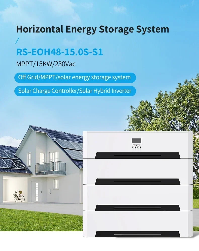 2022 New Design European Standard 230v All In One Design Solar Energy Storage System With Back Up Batteries A Grade