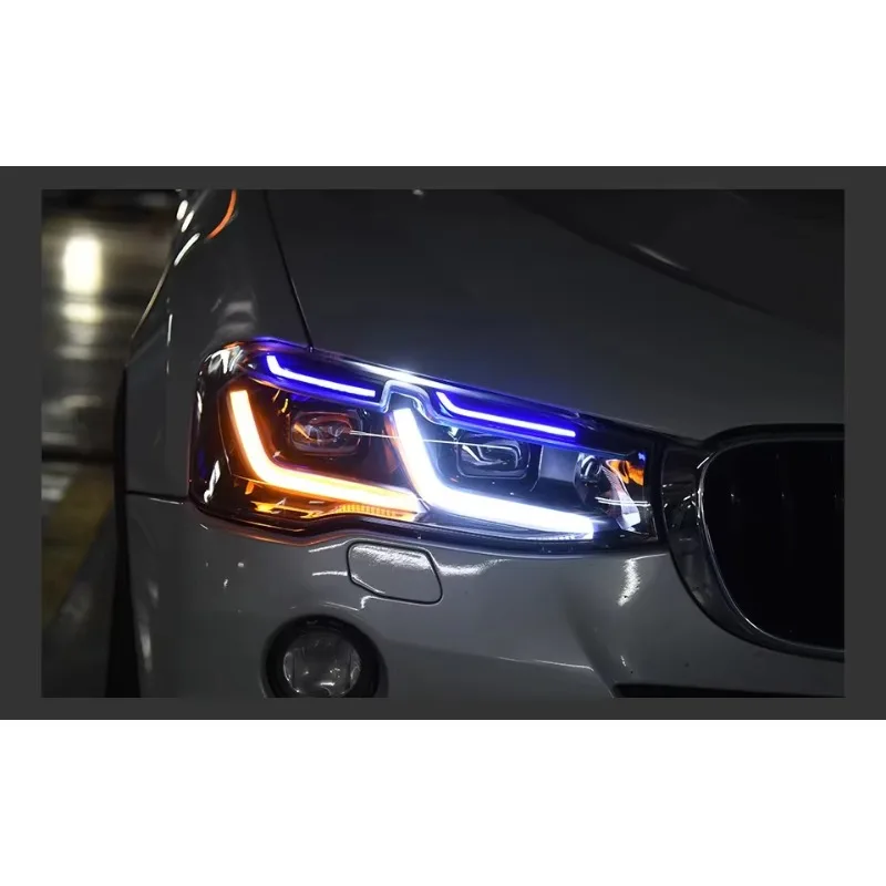 

Car Light X3 f25 2014-2017 LED Headlight Projector Lens2014-2017 X4 f26 Headlamp Parts