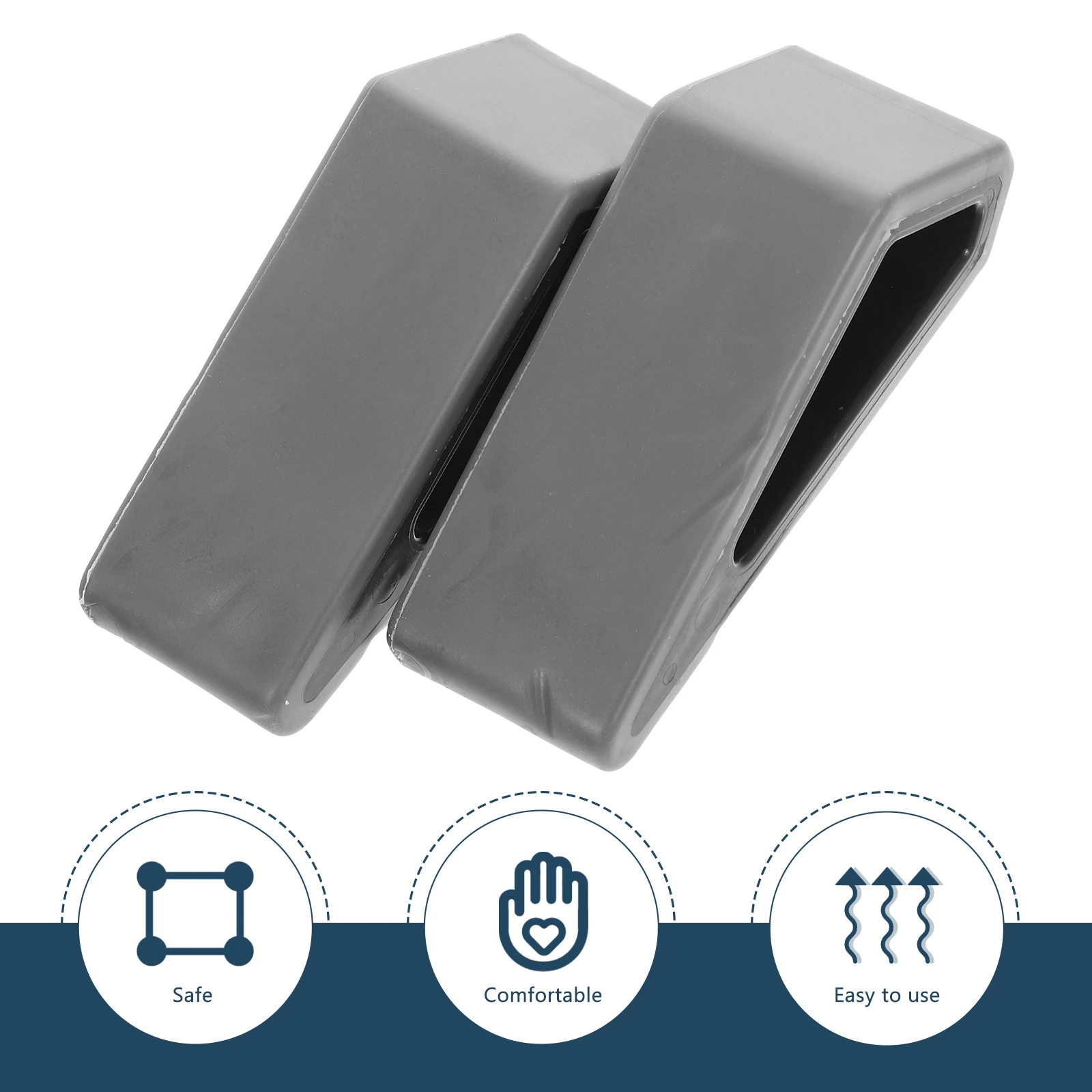 

2 Pcs Computer Stand Sturdy Laptop Riser Desk Laptops Computers Portable Plastic
