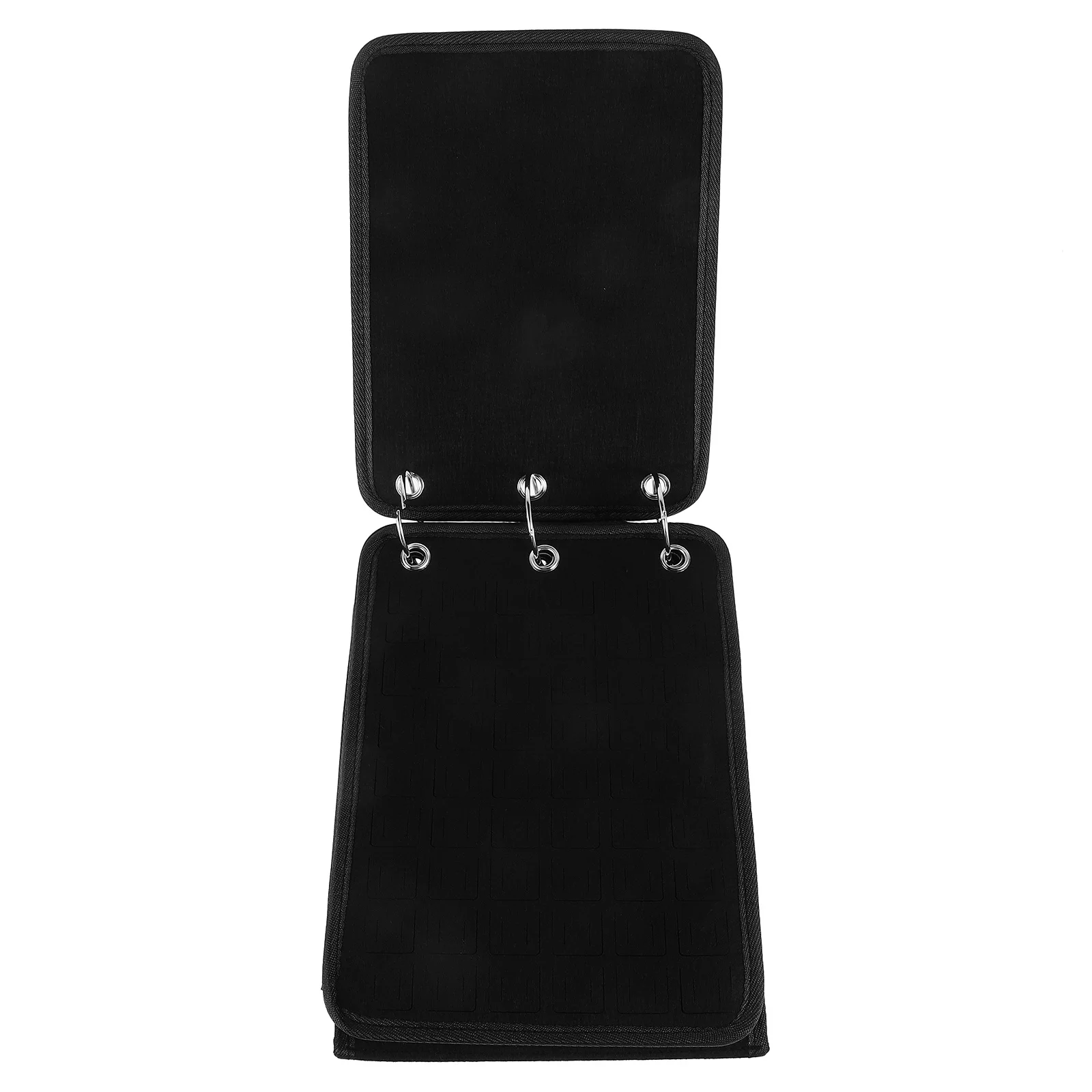 Shoe Charm Organizer Felt Storage Book Multifunctional Display Holder Transparent Cover Wall Hanging Tabletop Pin Display