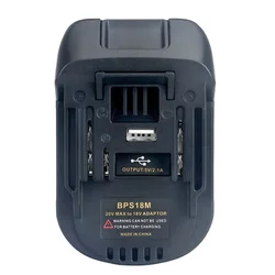 BPS18M Battery Adapter For Black & Decker For Porter Cable For Stanley Battery is Converted To Replace For Makita BL1830