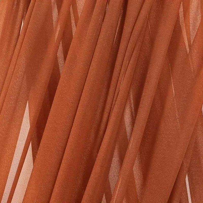 1 panel Chiffon Backdrop Curtains, Wrinkle-Free Sheer Chiffon Fabric Curtain Drapes Wedding Ceremony Arch Party Stage Decor