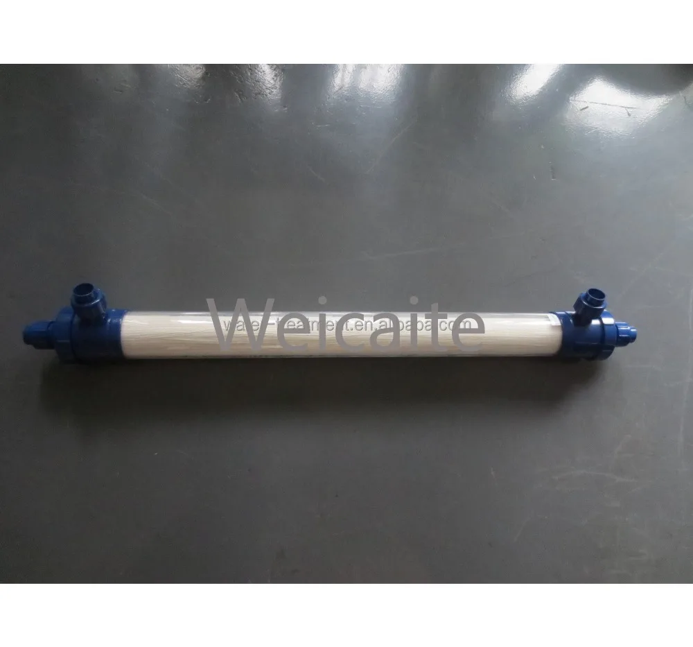 غشاء UF من الألياف المجوفة غطاء زجاجي عضوي، غشاء فلتر UF مع مبيت شفاف للتركيز/الفصل #1