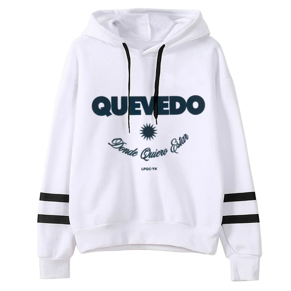 Quevedo Hoodies Frauen koreanischen Stil Grafik Sweatshirts Frauen Anime Trainings anzug