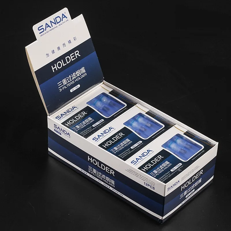 Disposable Reduce Tar Smoke Filter High Efficiency Mini Tobacco Filter Healthy For Thick Thin Smoke Mouthpiece Popular Men Gift