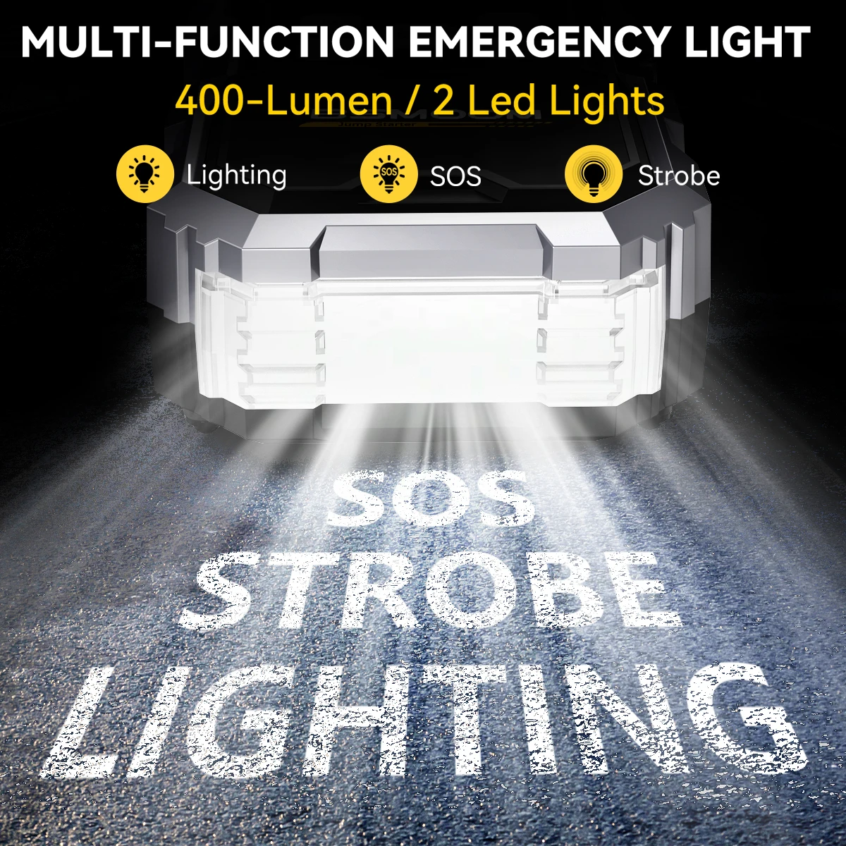 

150PSI Air Pump Car Battery Emergency Boosters 7000A Car Jump Starter Power Bank Portable Starting Device Car Starter New