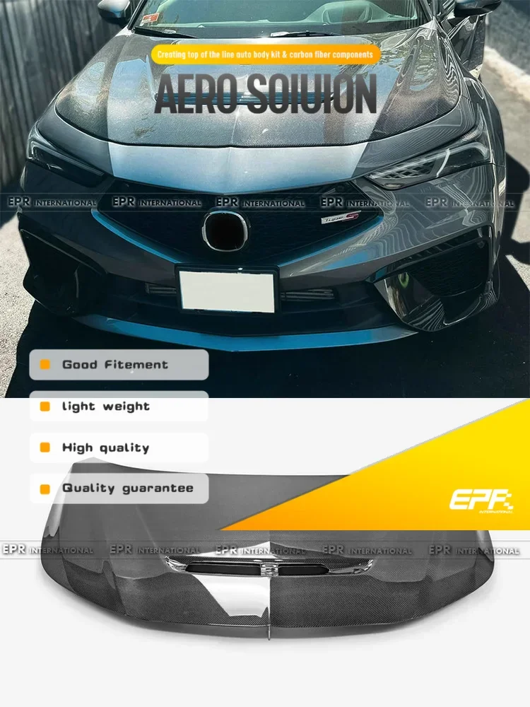 

Carbon Fiber Hood for 24 + Integra Type S DE5 OEM Hood, Lightweight Accessories