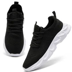 Fujeak Flats Footwear Air Mesh Breathable Men Women Couple Casual Sneakers Fashion Lightweight Comfortable Outdoor Sport Shoe