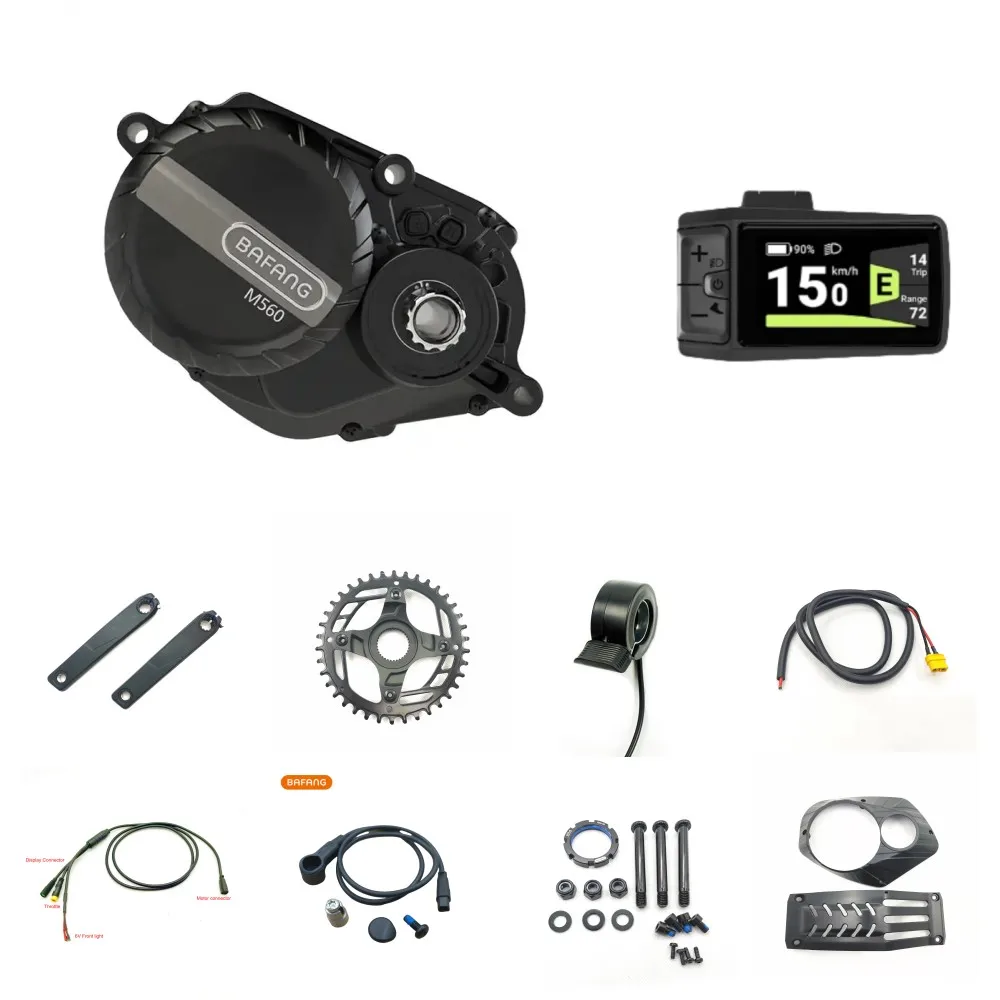 NEW Bafang M560 500W G5300 Mid Motor Kits 140N Torque Electric Bike Modified Power Assist Bike DPC245 DPC18 DZ41 Display