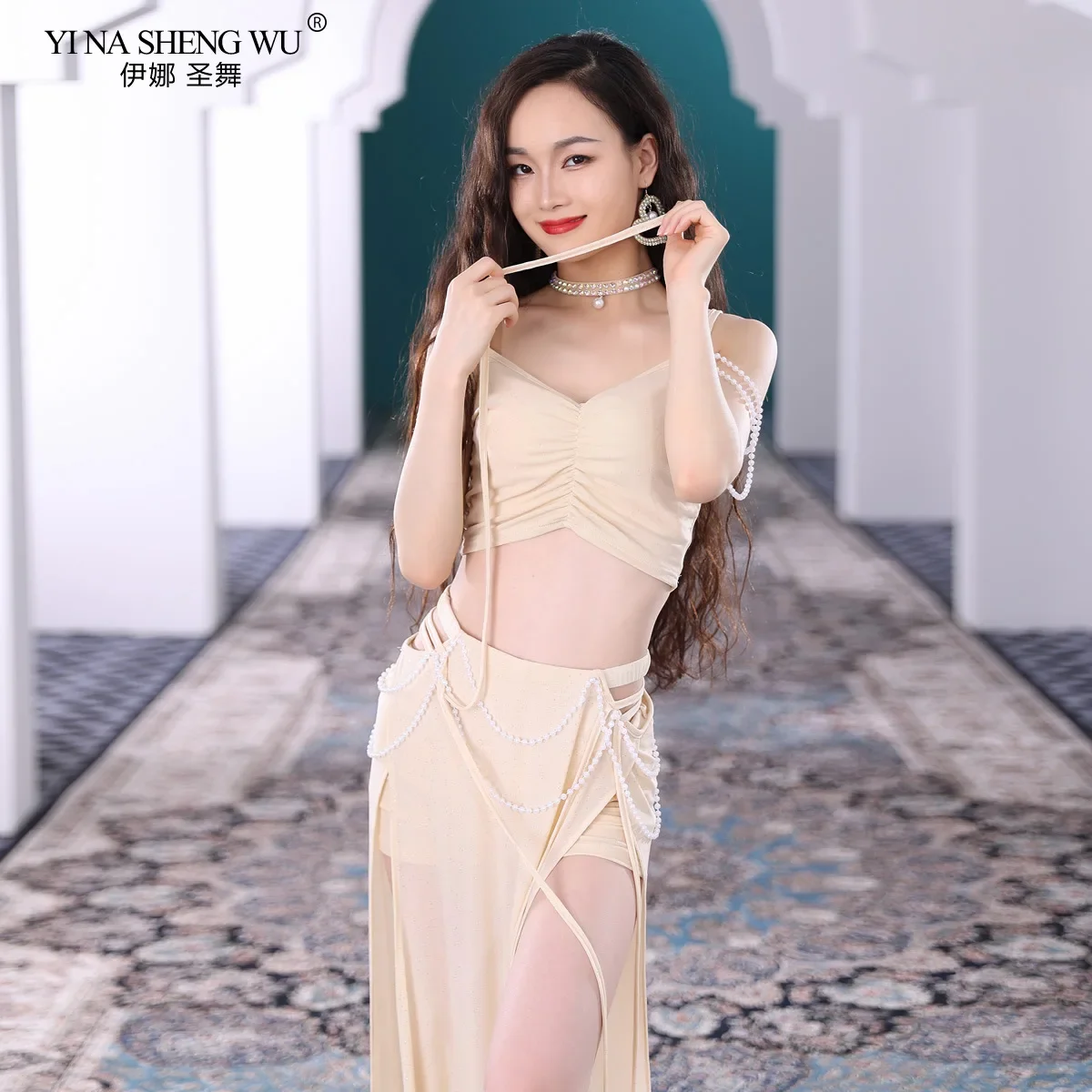 

Belly Dance Practice Clothes Belly Dance Professional Performance Clothes Practice Clothes Sexy Suit Long Skirt Women Dance Set