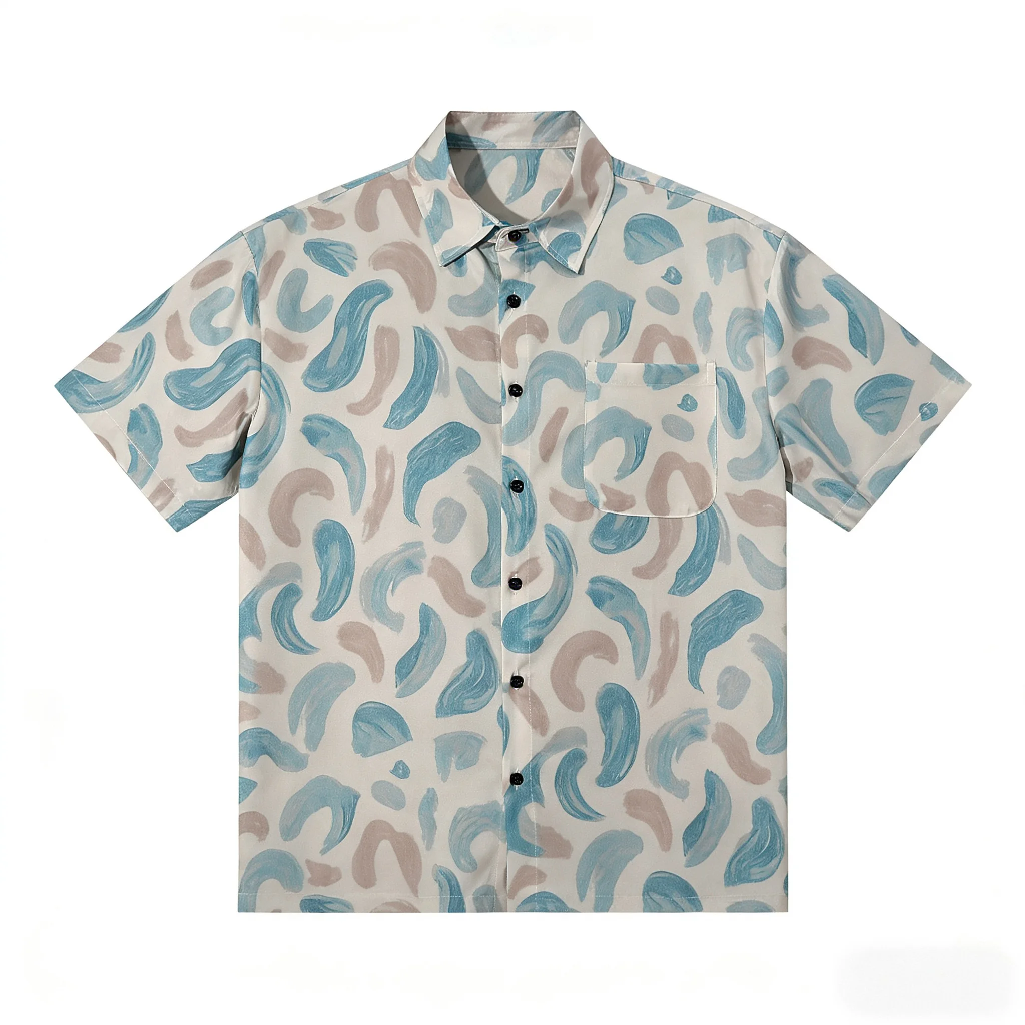 

Гавайская расписная рубашка для мужчин, летняя, стандартного кроя, с коротким рукавом, пляжная, свободная, повседневная, тропическая, для отпуска, винтажная