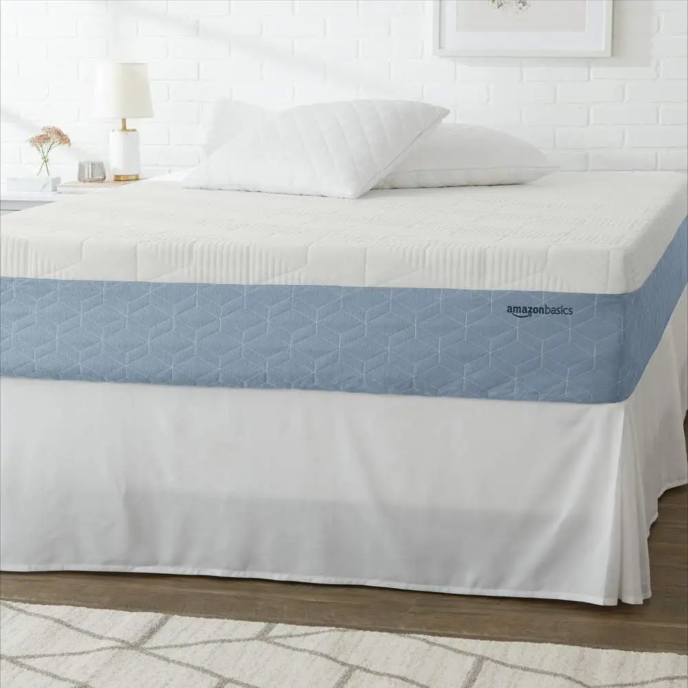 Memory Foam Mattress, Medium Firm, Cooling Gel, King Size Mattress, CertiPUR-US® Certified Foam, 80 x 76 x 12 inch