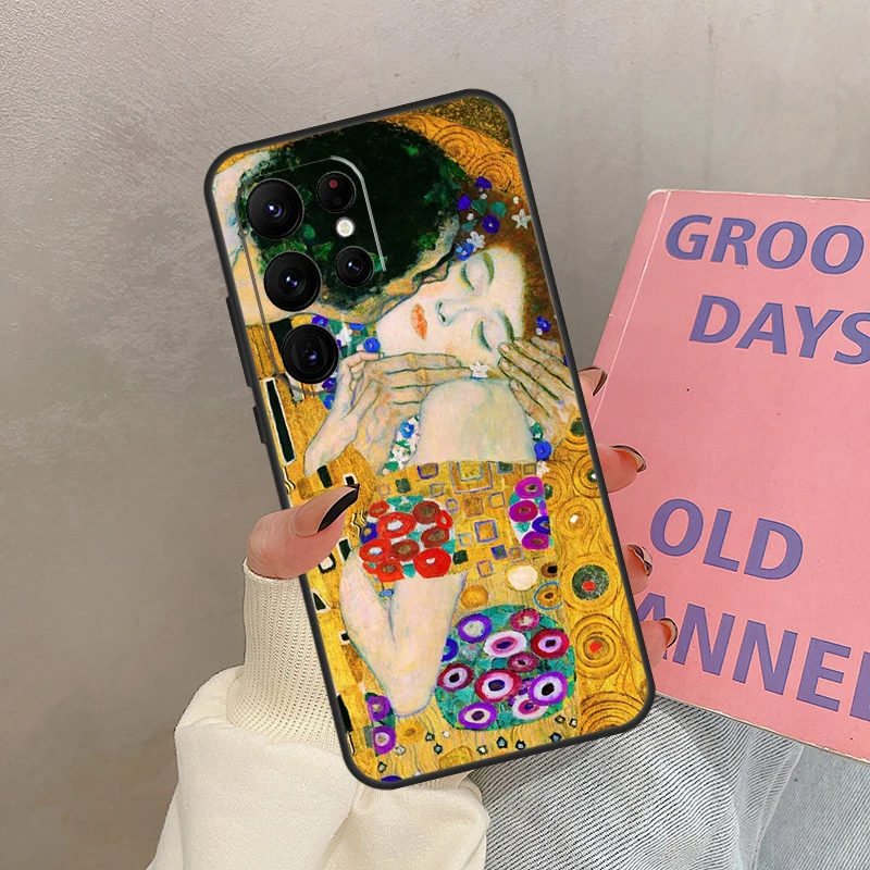 حافظة غوستاف كليمت لهاتف سامسونج جالاكسي S25 Ultra S20 S21 S22 S23 S24 Ultra S9 S10 Plus S25 FE #4