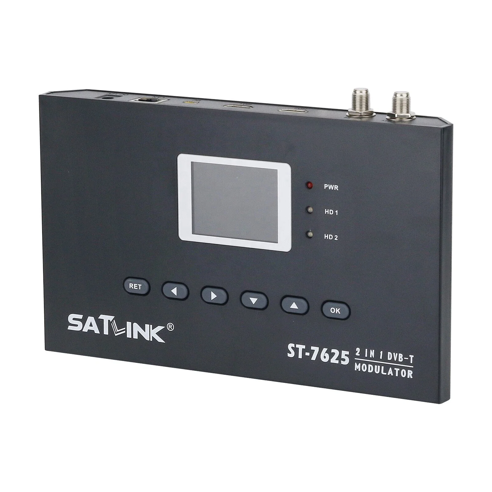 Satlink ST-7625 Digital Television DVB-T Modulator MPEG-4 AVC/H.264 Modulating DVB-T RF Output