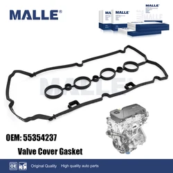 Engine Valve Cover Gasket For Chevrolet Cruze Orlando Sonic Aveo 5 Pontiac G3  Vauxhall 1.6L 1.8L Autos Accessories 55354237