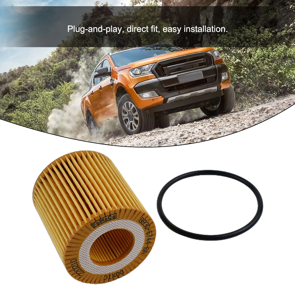 Filtro de Aceite de Motor de Repuesto para Ford Diesel 2 2 3 2 TDCi TDDi 4x4 BB3Q6744BA Compatible con BT 50 Diesel 2011 a 2017