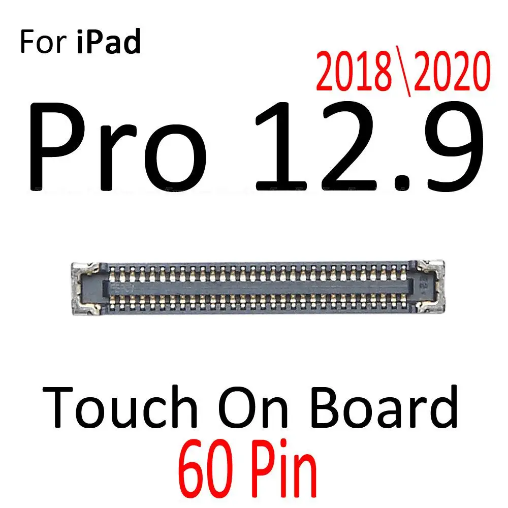 Touch Digiziter LCD Display Screen FPC Connector On Flex Motherboard Board For iPad Pro 12.9 inch 2015 2017 2018 2020 2021 view 2