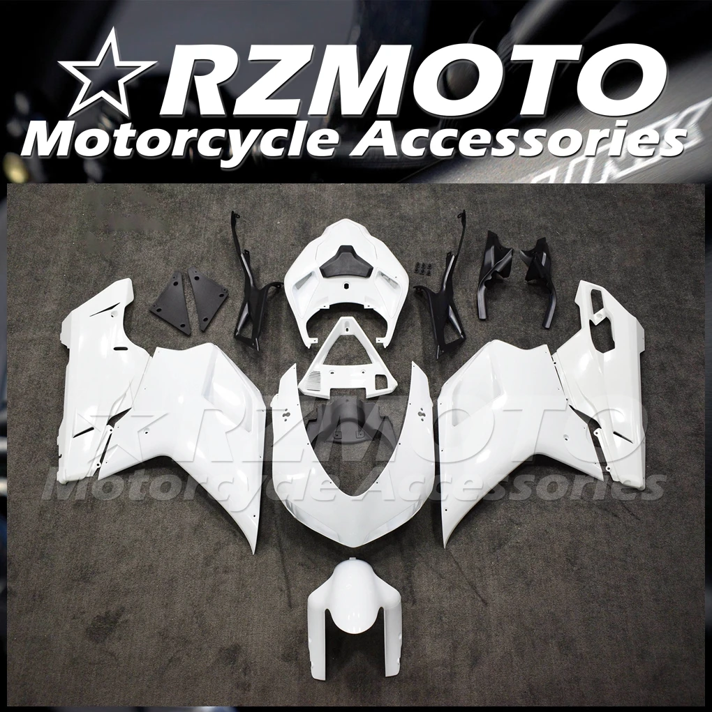 RZMOTO NEW Plastic Injection Cowl Panel Cover Bodywork Fairing Kits For DUCATI 848 1098 1198 07 08 09 10 11 12 #490101