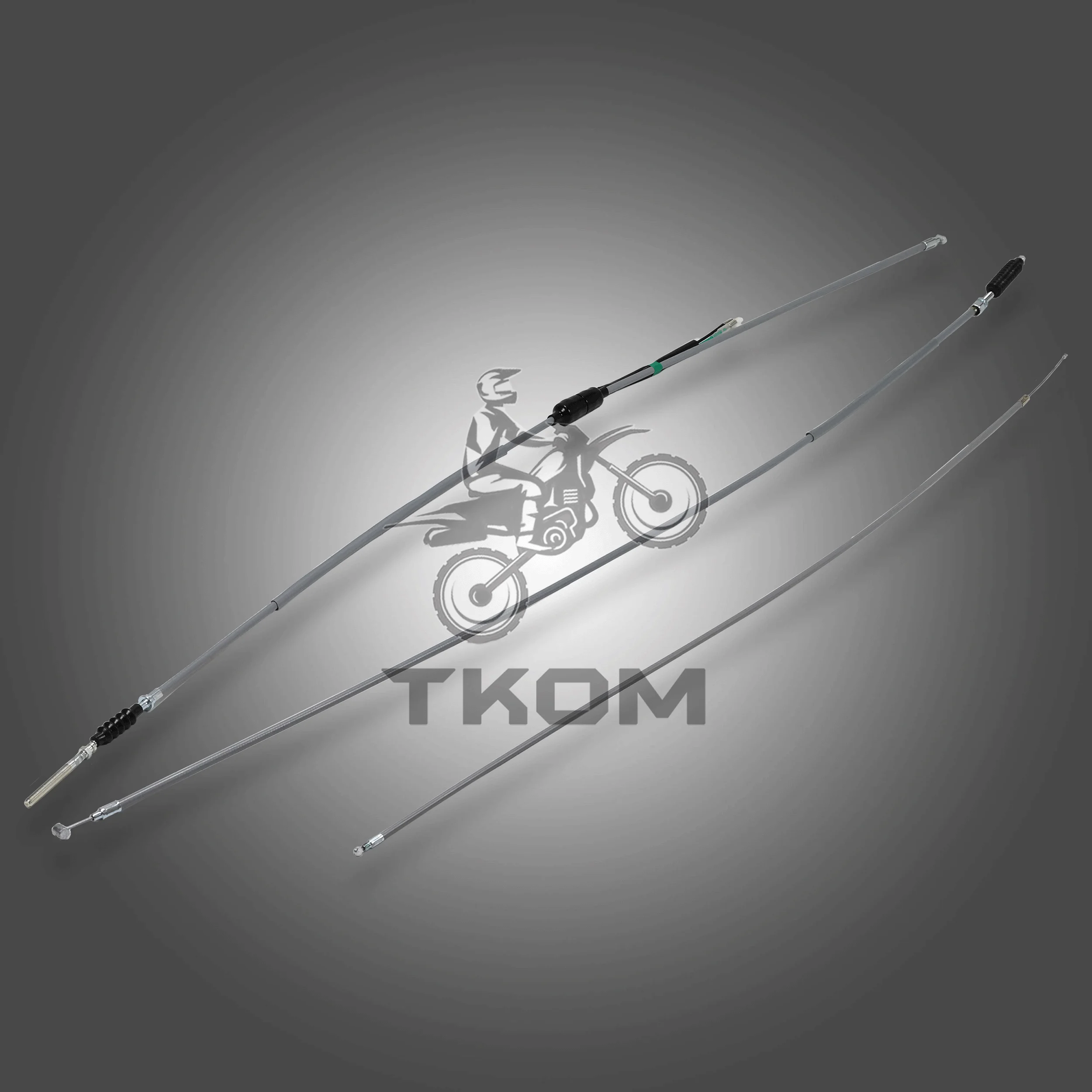 

CT70 K0 Grey Sheathing Cable Set for Hodna Dax CT70 K0 1969-1971 Minitrail CONTROL Motorcycle braking System