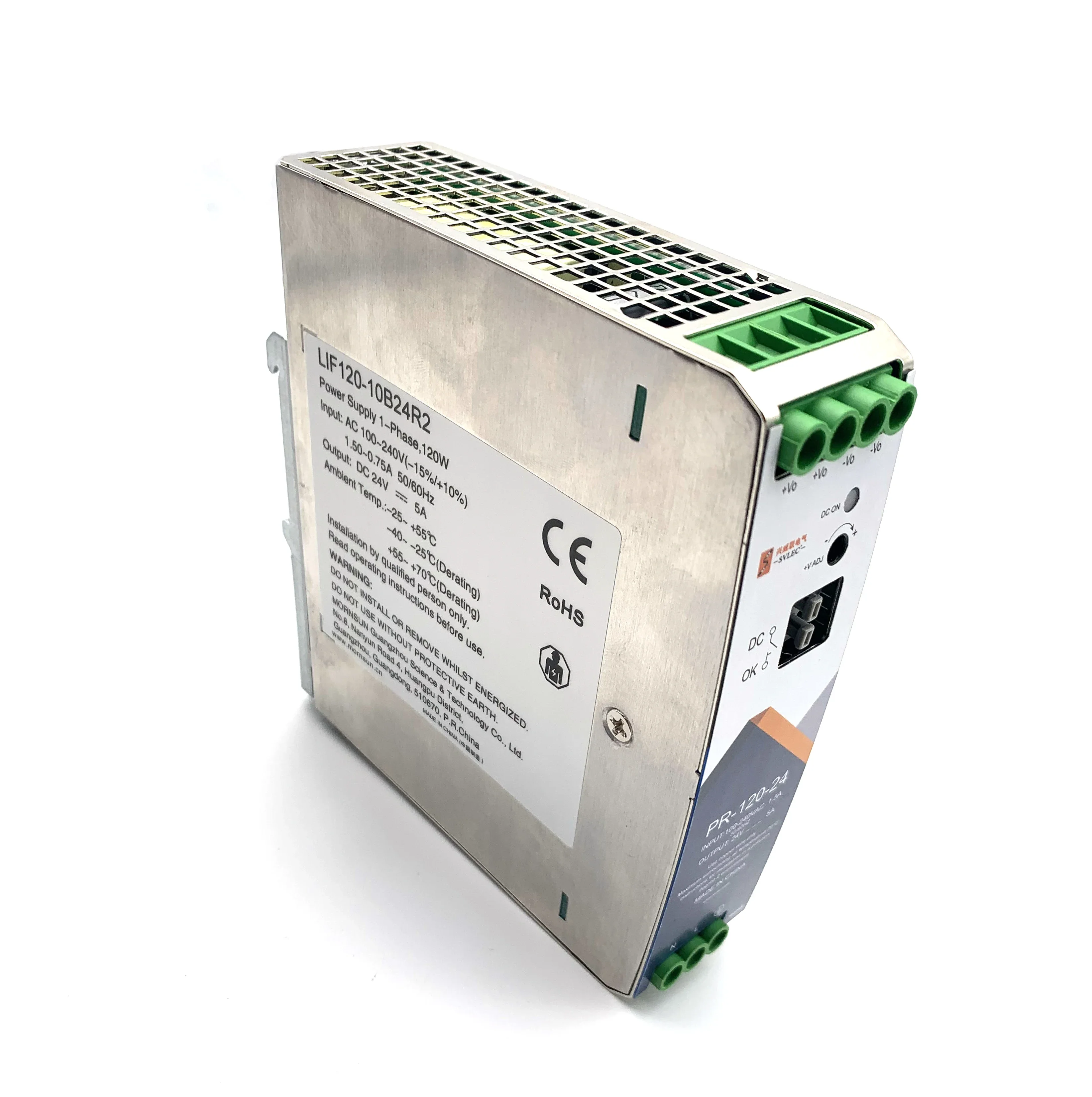 Alimentation industrielle avec montage sur rail DIN, module d'alimentation, 24V, 10 A