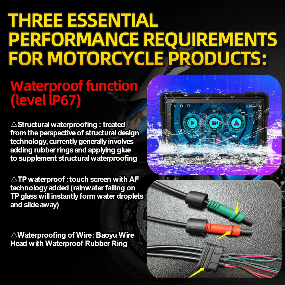 Cámara frontal y trasera para motocicleta, grabadora inalámbrica impermeable, Carplay, Android, para Kawasaki Ninja 400, 2018, 2019, 2020, 2021, 2022, 2023