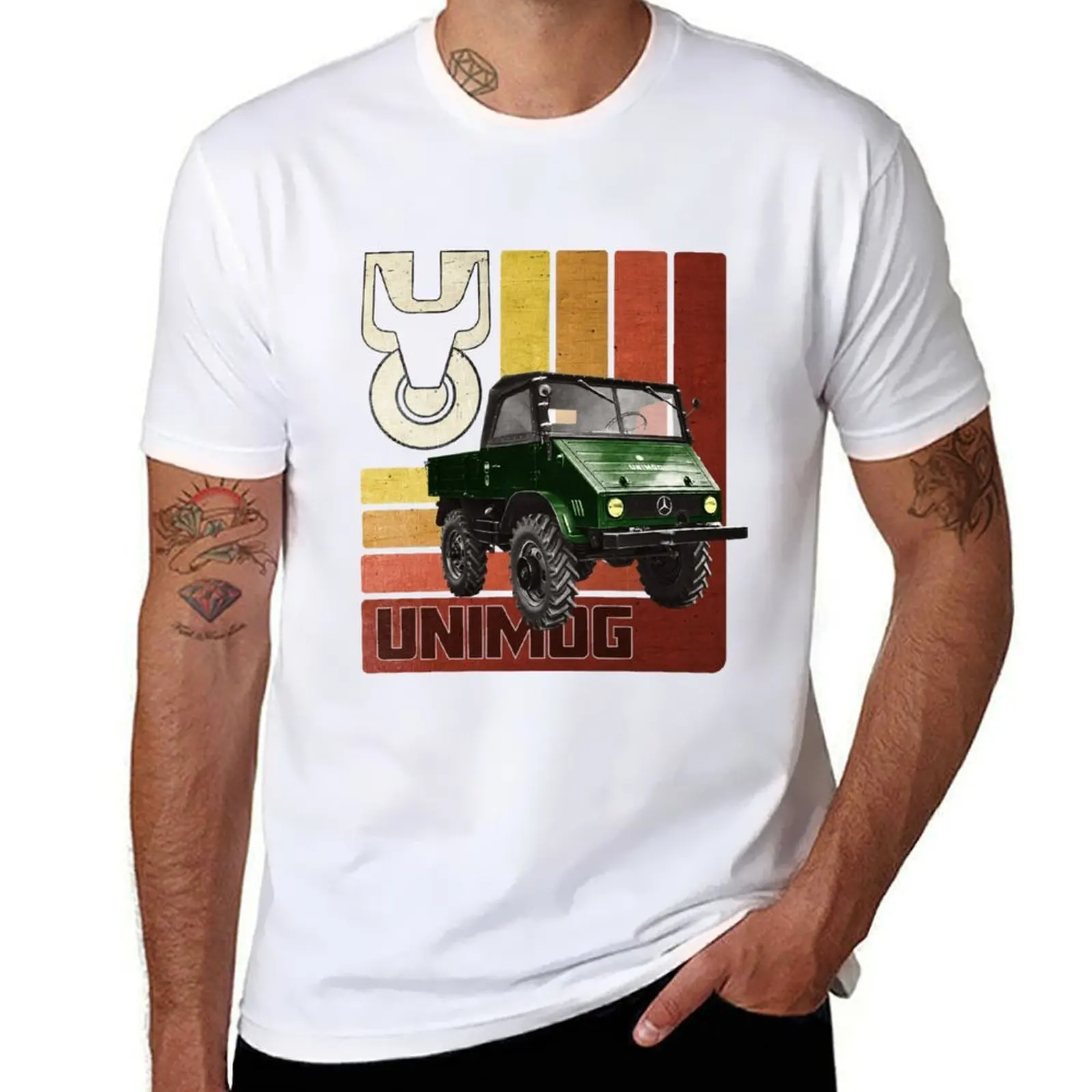 

Unimog Retro T-Shirt t shirt for man 100 percent cotton t shirts for man graphic tees T-Shirt