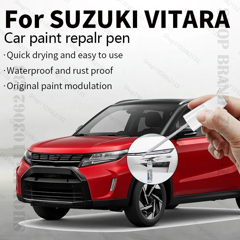 

Ручка для ремонта автомобильной краски для SUZUKI VITARA 1988-2025 годов, аксессуары для ремонта царапин краски, ZCF, черный, ZCE, серый, ZCD, белый, желтый