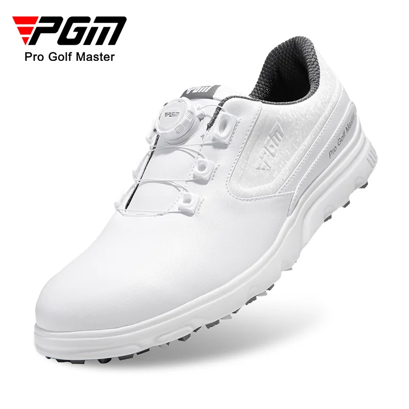 

PGM Men Golf Shoes Knob Shoelaces Anti-side Slip Waterproof Men's Sports Shoes Sneakers XZ276