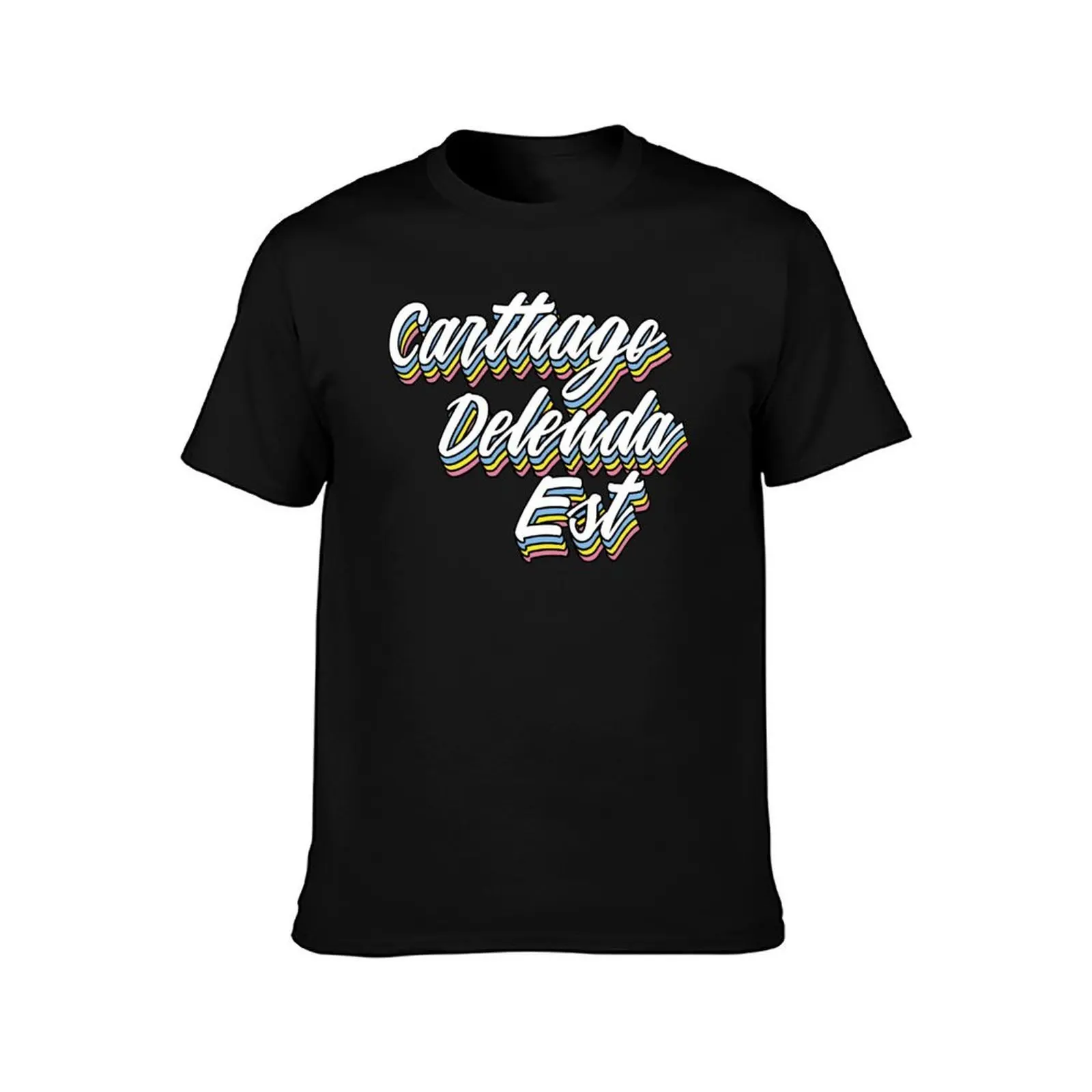 Carthago Delenda Est - Pop Latin T-Shirt Breathable Gym Short Sleeve T-Shirt