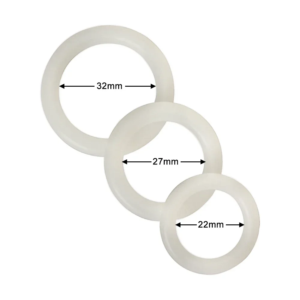 3PCS/Set Penis Cock Rings Durable Silicone Reusable Cock Penis Ring Longer Sex Adult For Men Delay Ejaculation Erection Sex Toys