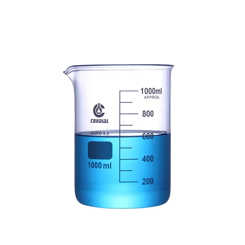 Beaker Wholesale 5ml-500ml Borosilicate Glass Beaker Glass Laboratory Glassware
