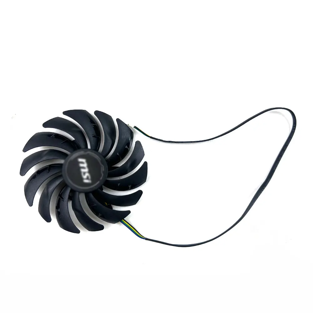 Silent graphics card fan replacement For MSI Radeon RX 6700 XT MECH 2X 12G OC video card fans 95mm 4pin PLD10010S12HH