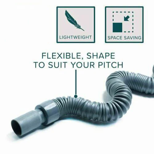 800mm Collapsible Flexible Waste Pipe Expandable Drain Water Hose Can Be Reconnected  For Caravan Motorhome Camper Van