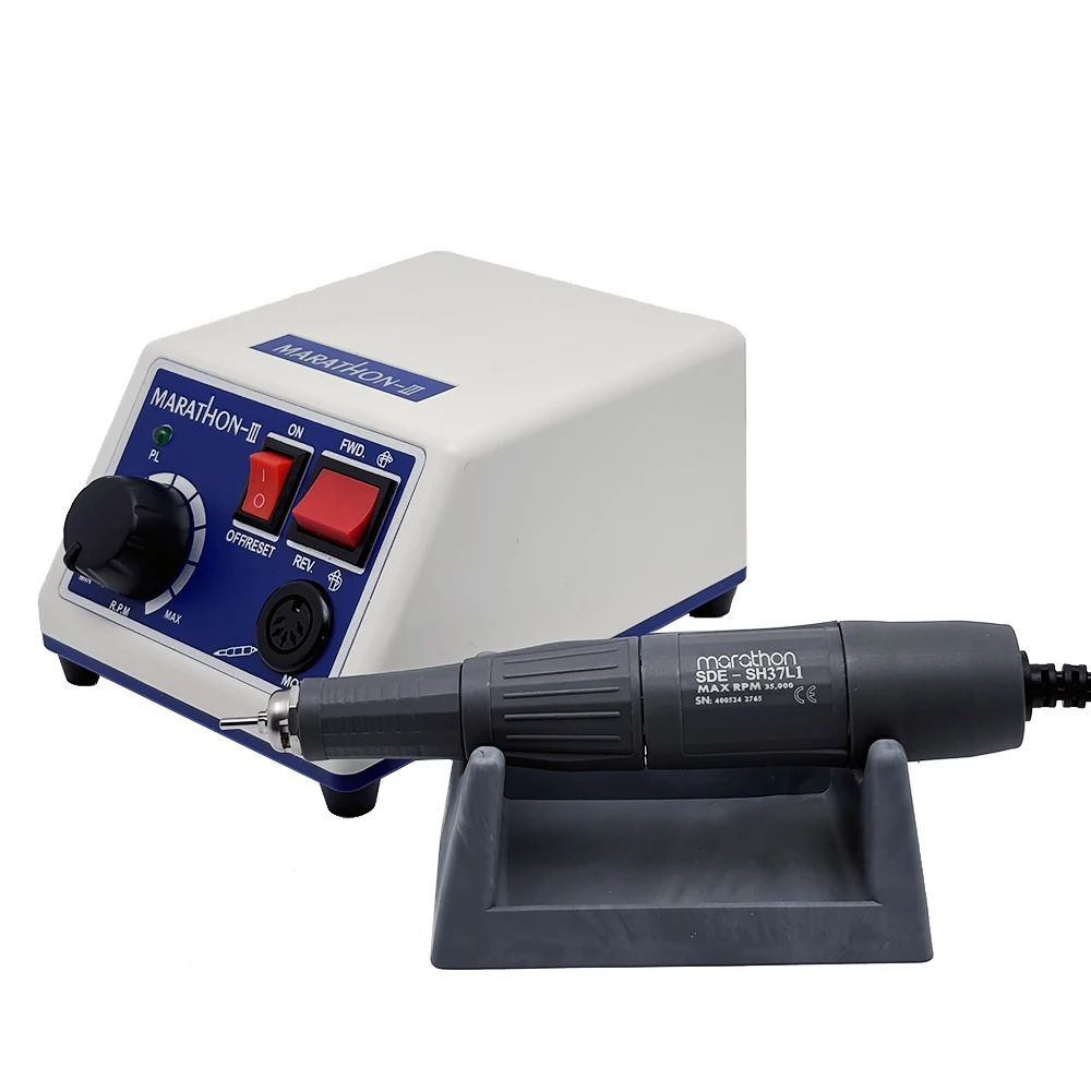 

Dental Lab Electric SMT Marathon Motor Micromotor Machine N3 + 35K RPM H37L1 Handpiece 110V 220v