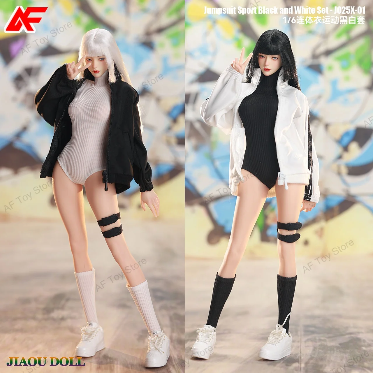 

JO25X-01 1/6 Scale Female Jumpsuit Sports Suit Clothing Fit For 12'' TBL PH JO ANT Action Figure Body Dolls