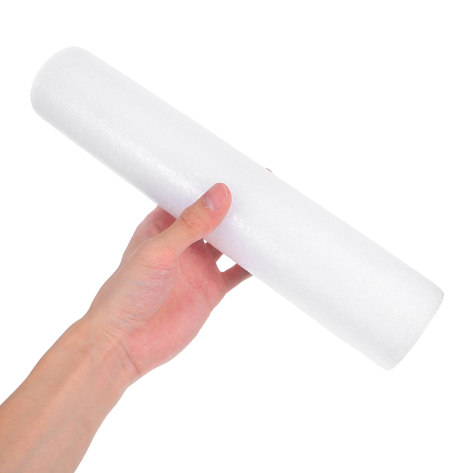 

10Pcs 30Cm White Foam Tubes for Crafting Flower Bouquets Polystyrene Rods Floral Arrangement Supplies Flower Sticks