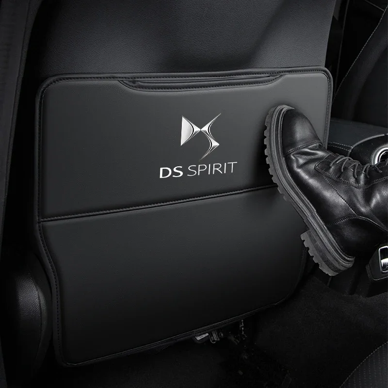 For DS SPIRIT DS3 DS4 DS5 DS6 DS7 Car Seat Anti Kick Pad Front Seat Back Child Anti Kick Pad Seat Protection Pad - Image 5