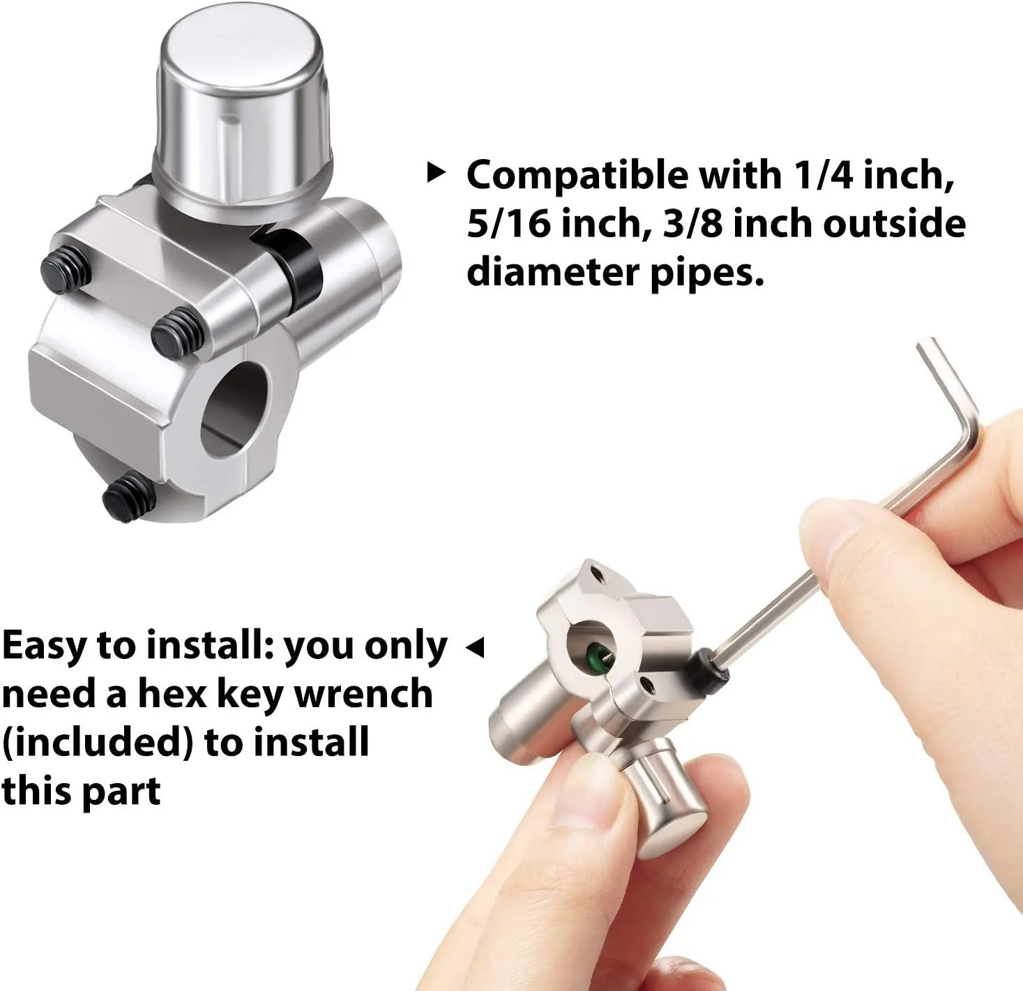 R134A Klimaanlagen-Kältemittel-Füllschlauch mit Manometer, BPV31 Durchstechventil-Schlauch für Kältemittelkanister, R134a Selbstversiegelnder Adapter – Detail 5