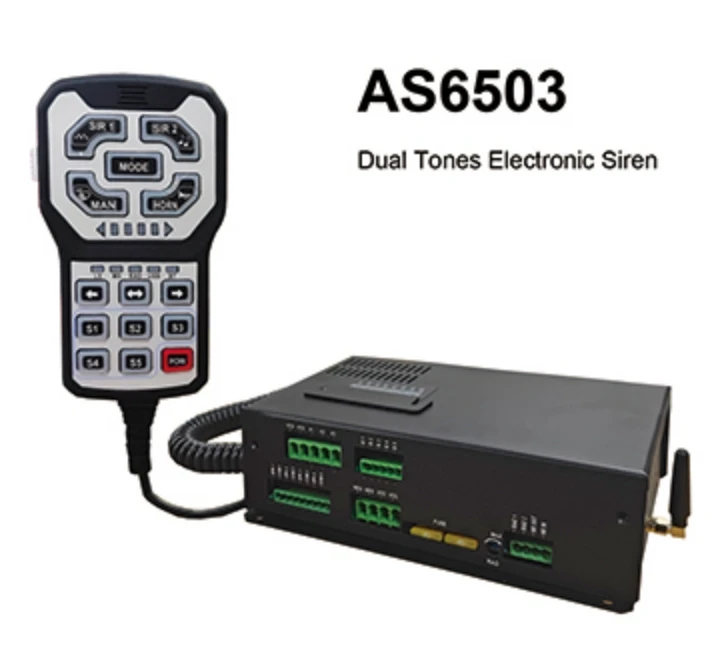 DC12V 200 واط 400 واط SAE القياسية صفارة الإنذار سيارة إسعاف وشاحنة إطفاء صفارة الإنذار مكبر للصوت نظام إنذار الطوارئ