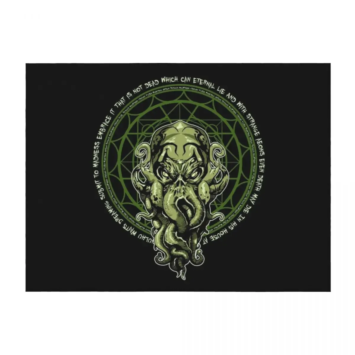 

Cthulhu Throw Blanket Vintage Sofa warm winter Blankets For Baby Blankets