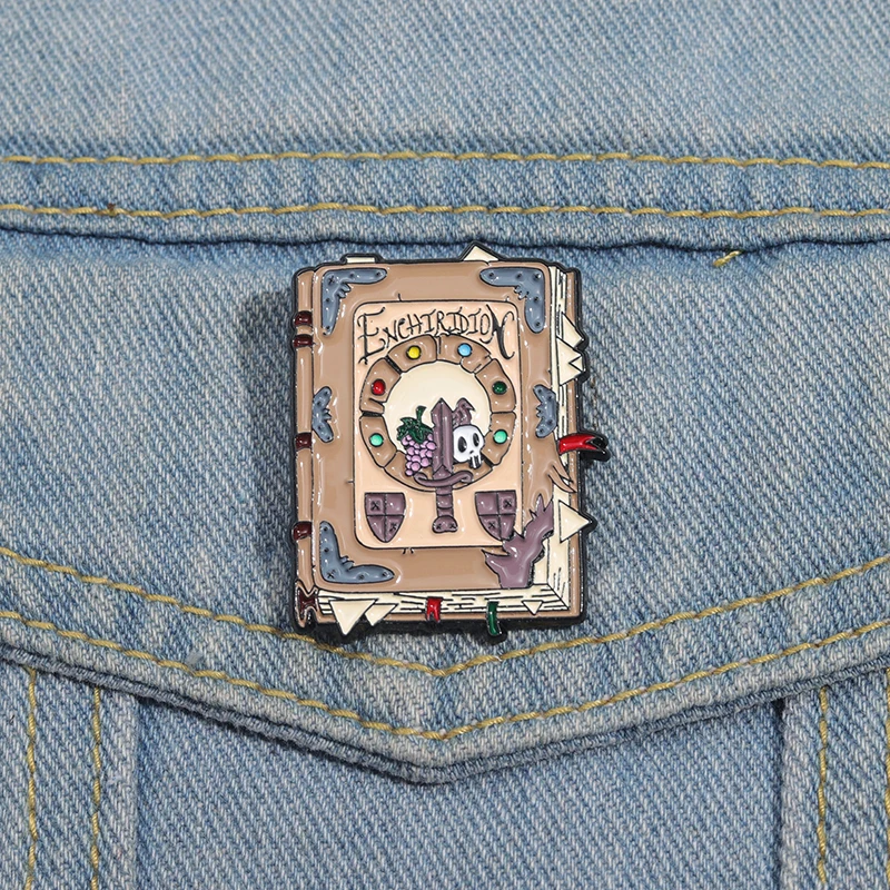 Travel Adventure Books Enamel Pins Custom Cartoon Anime TV Series Brooches Lapel Badges Punk Jewelry Gift for Friends