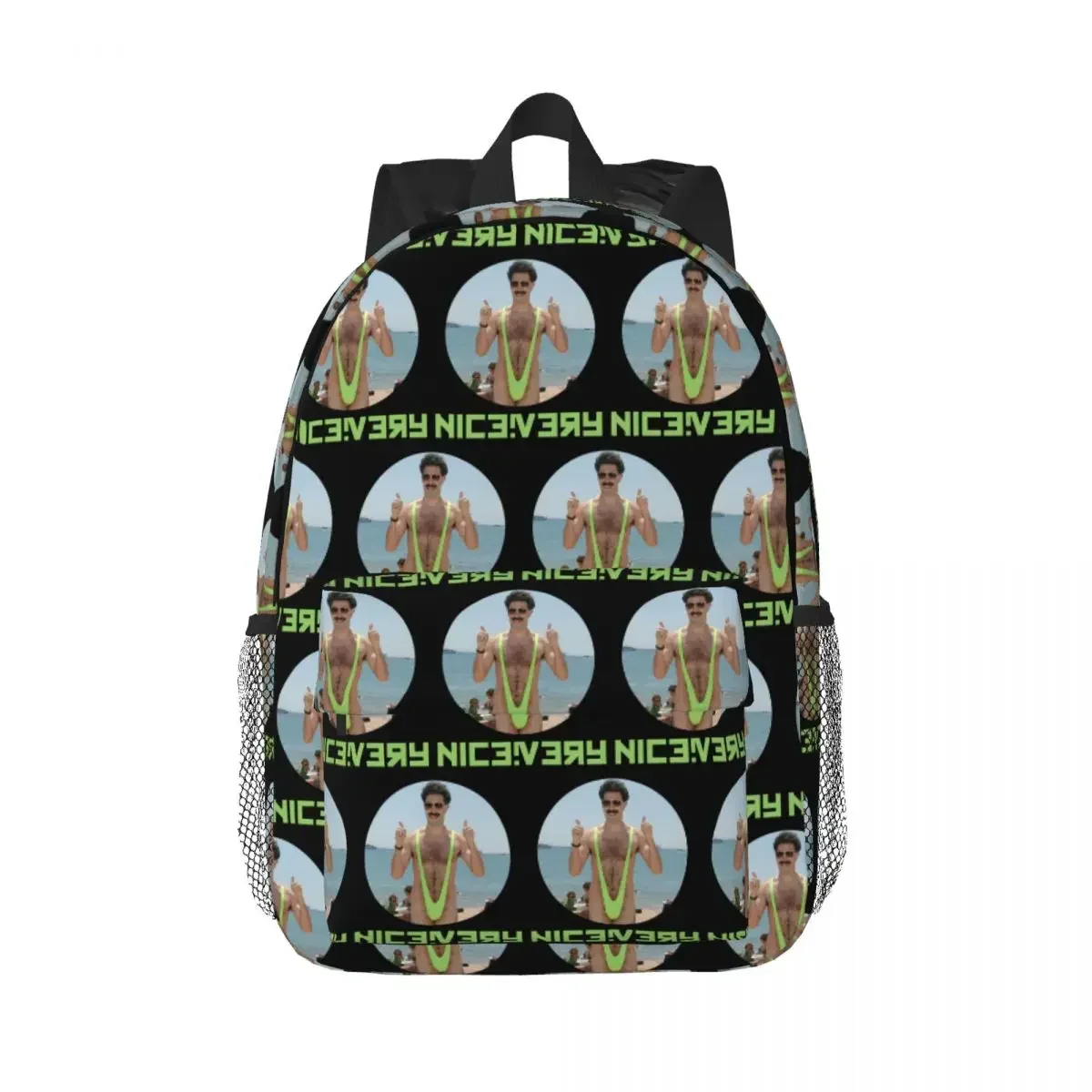 

Beautiful Model Borat Very Nice! Classic Fans Backpacks Teenager Bookbag Fashion Students School Bags Rucksack Shoulder Bag